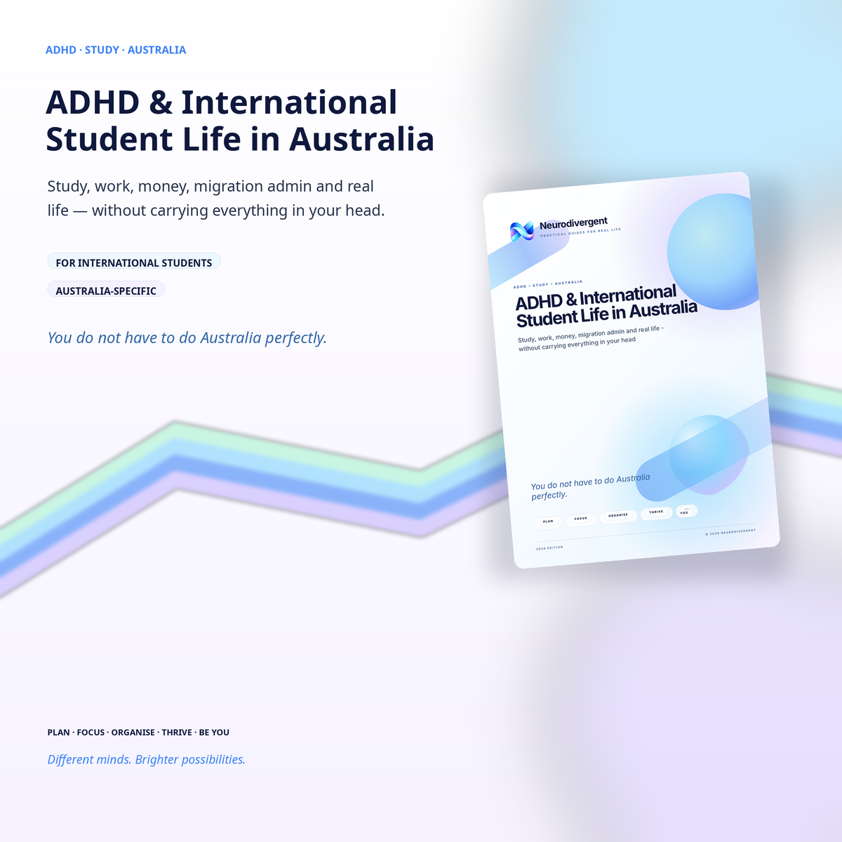 ADHD international student guide for study, work, money and life in Australia